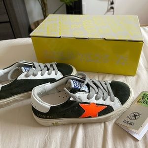 Golden Goose Kid’s May Sneakers